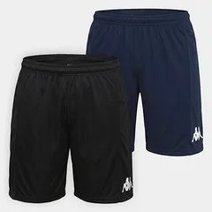 Kit C/ 2 Shorts Kappa Xaron Masculino