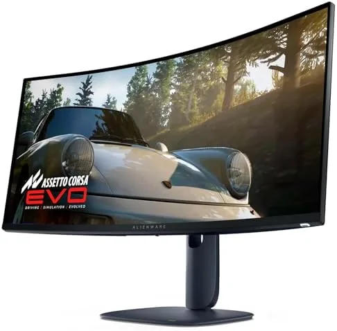 Monitor Gamer Alienware 34" WQHD (3440 x 1440) – 240Hz – QD-OLED Curvo Ultrawide 0,03ms – AW3425DW