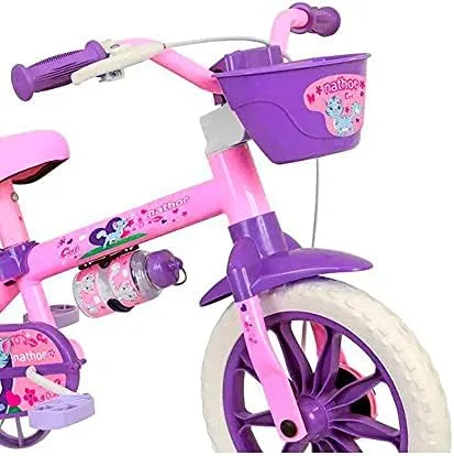 Bicicleta Aro 12 Infantil Menina Cat Nathor