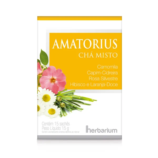 Chá Amatorius Herbarium 15 Sachês 22,5g