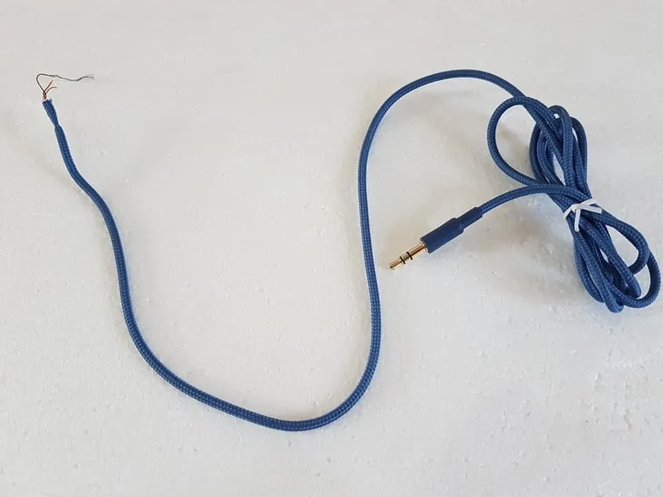 Fio Cabo Para Fone De Ouvido-reposição P2 Banho De Ouro