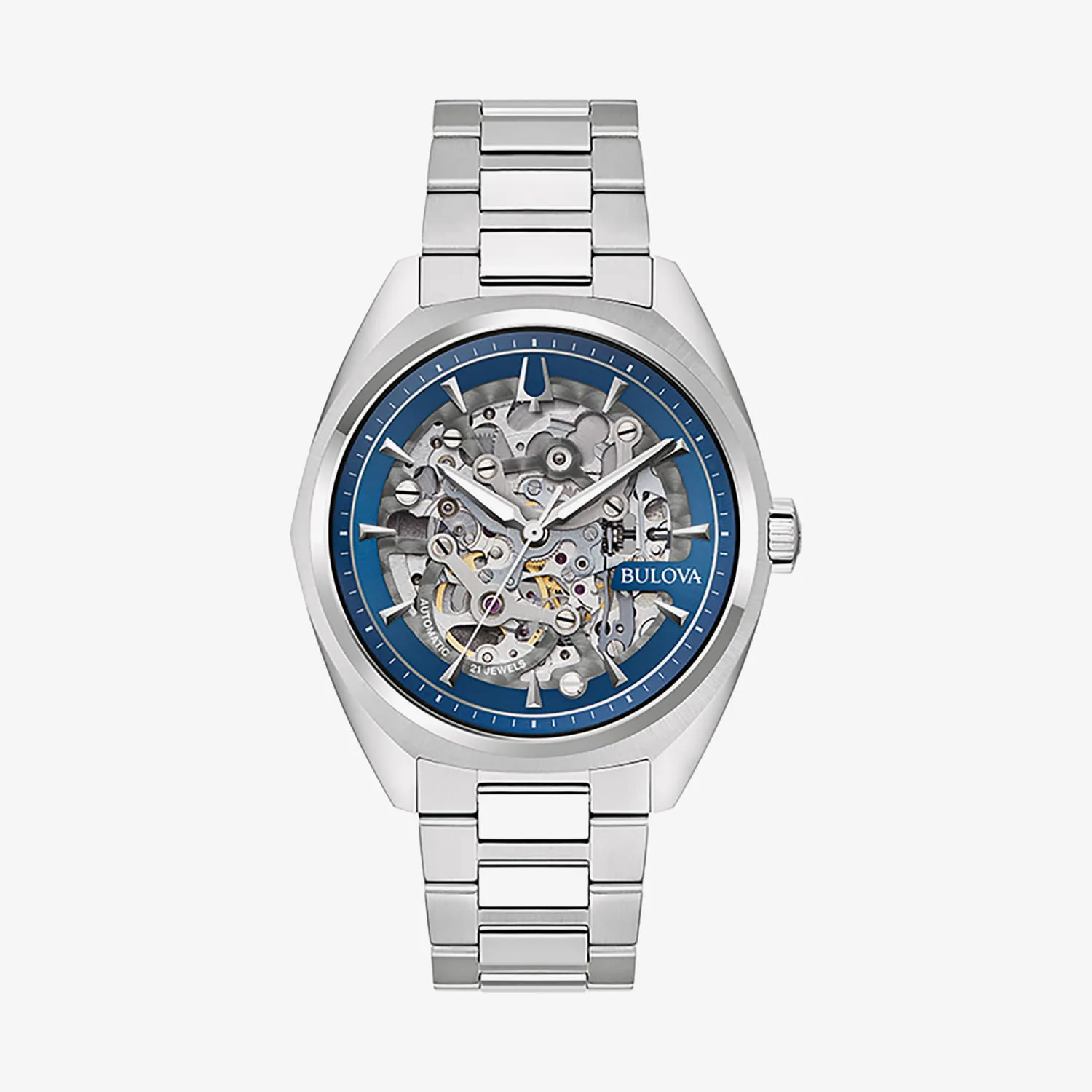 Relógio Bulova Surveyor Skeleton Masculino Automático 96A292