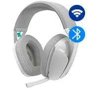 Headset Gamer G321 Lightspeed, Sem fio, Bluetooth, Branco, 981-001568, Logitech G - CX 1 U...