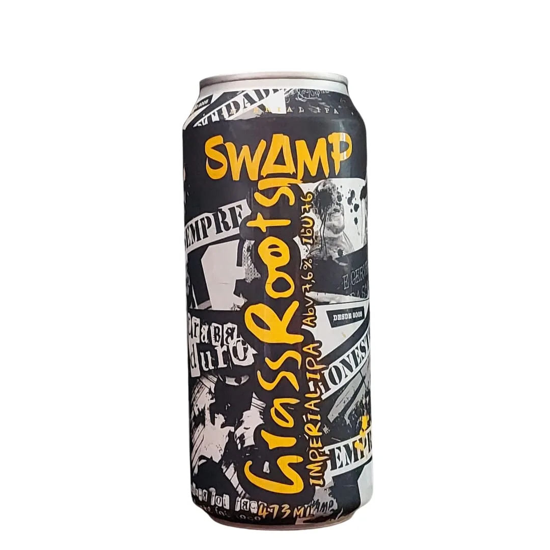 Cerveja Swamp Grassroots Imperial IPA 473 ml
