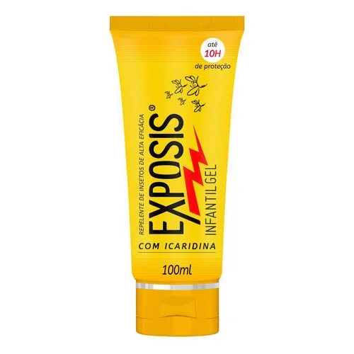 Repelente Exposis Gel Infantil com Icaridina 100ml - Drogarias Pacheco