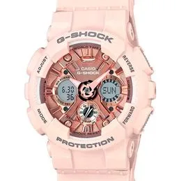Relógio Casio G-Shock Ana-Digi Rose - GMA - S120MF- 4ADR