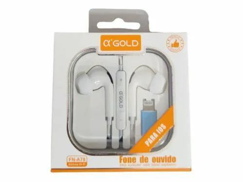 Fone de Ouvido Agold para Iphone
