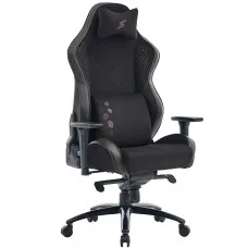 Cadeira Gamer SuperFrame Irish, Reclinável, 3D, Preta e Marrom, SF-CH-IRR3DBBF