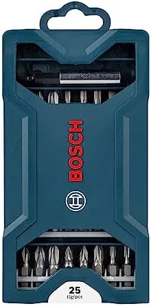Bosch Kit de pontas para parafusar Mini X-Line com 25 peças