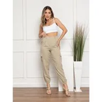MODAS DOMI Calça Cargo Jogger 108 Estilosa e Confortavel