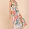 vestido mídi arara em flor farm - tamanho gg