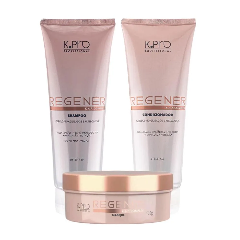 Kit K.Pro Regenér Home Care (3 Produtos)