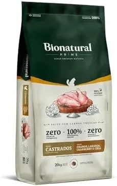 Bionatural Prime - Frango Gatos Castrados 20kg