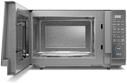 Micro-ondas 27L Prata Porta Espelhada MasterCook Midea 110V