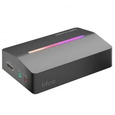 Placa De Captura Fifine Ampligame V3, UHD 4K, Interface HDMI