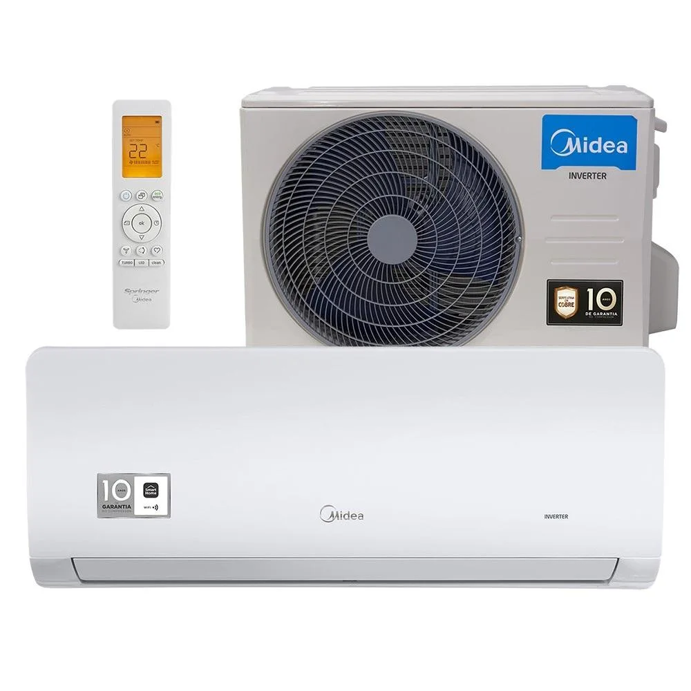 Ar Condicionado Split Springer Midea Hi Wall Xtreme Save Connect Inverter 9.000 BTU/h Monofásico Frio 42AGVCI09M5 - 220V