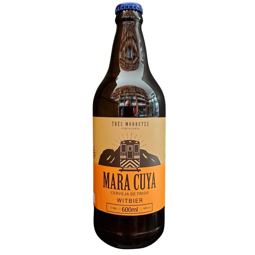 Cerveja Três Morretes Mara Cuya Witbier 600 ml
