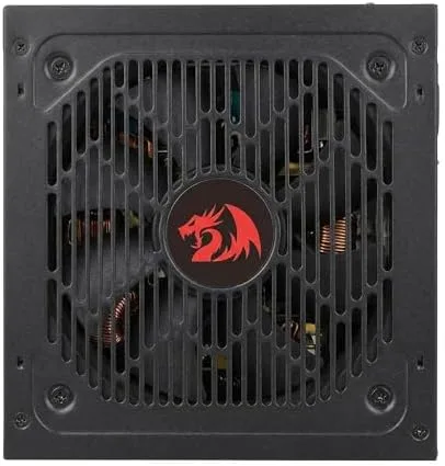 Fonte Gamer Redragon Charge 650W Preto ATX 80 Plus Bronze Capacitores 100% Japoneses FRC-650