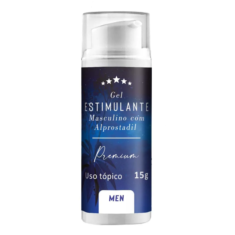 Gel Estimulante Masculino Com Alprostadil - 15Gr - Drogarias Pacheco