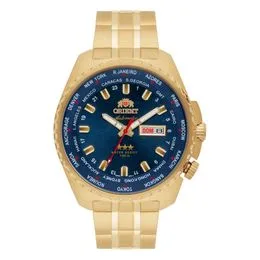 Relógio Masculino Orient Automático 469GP057NH D1KX Azul|Dourado
