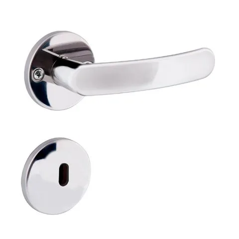 Fechadura Interna 40cm Polido Inox Premium Aliança