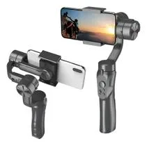 Estabilizador De Celular Foto Filme Gimbal H4 3 Eixos - Enviamos no mesmo dia