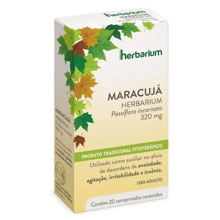 Maracujá Herbarium 320mg 20 Comprimidos