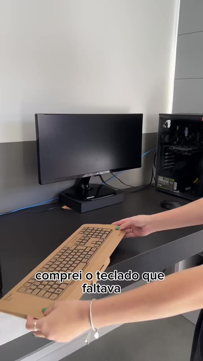 Teclado Multilaser Slim Usb Preto Tc213