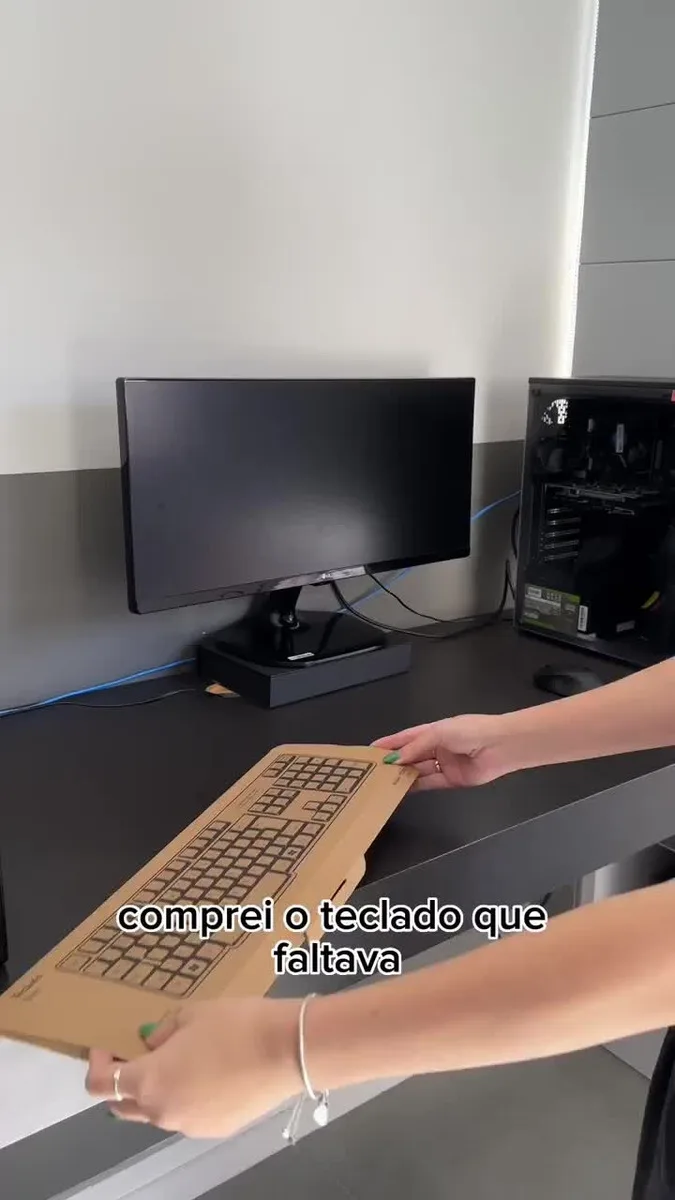 Teclado Multilaser Slim Usb Preto Tc213