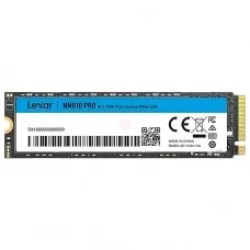 SSD Lexar NM610 Pro, 1TB, M.2 NVMe, leitura De 3300MBs, Gravação 2600MBs, Preto, LNM610P001T-RNNNG