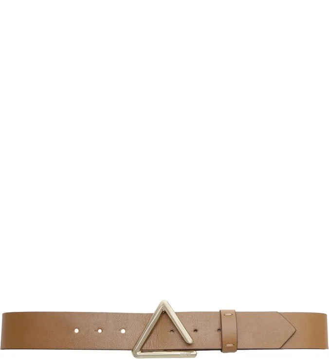 Triangle Belt Desert Couro Marrom