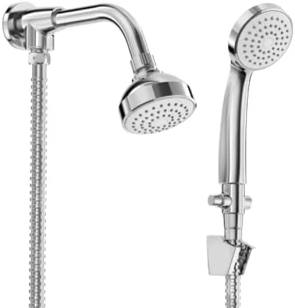 Celite Chuveiro 80mm Com Desviador Com Ducha Manual Smart, CROMADO