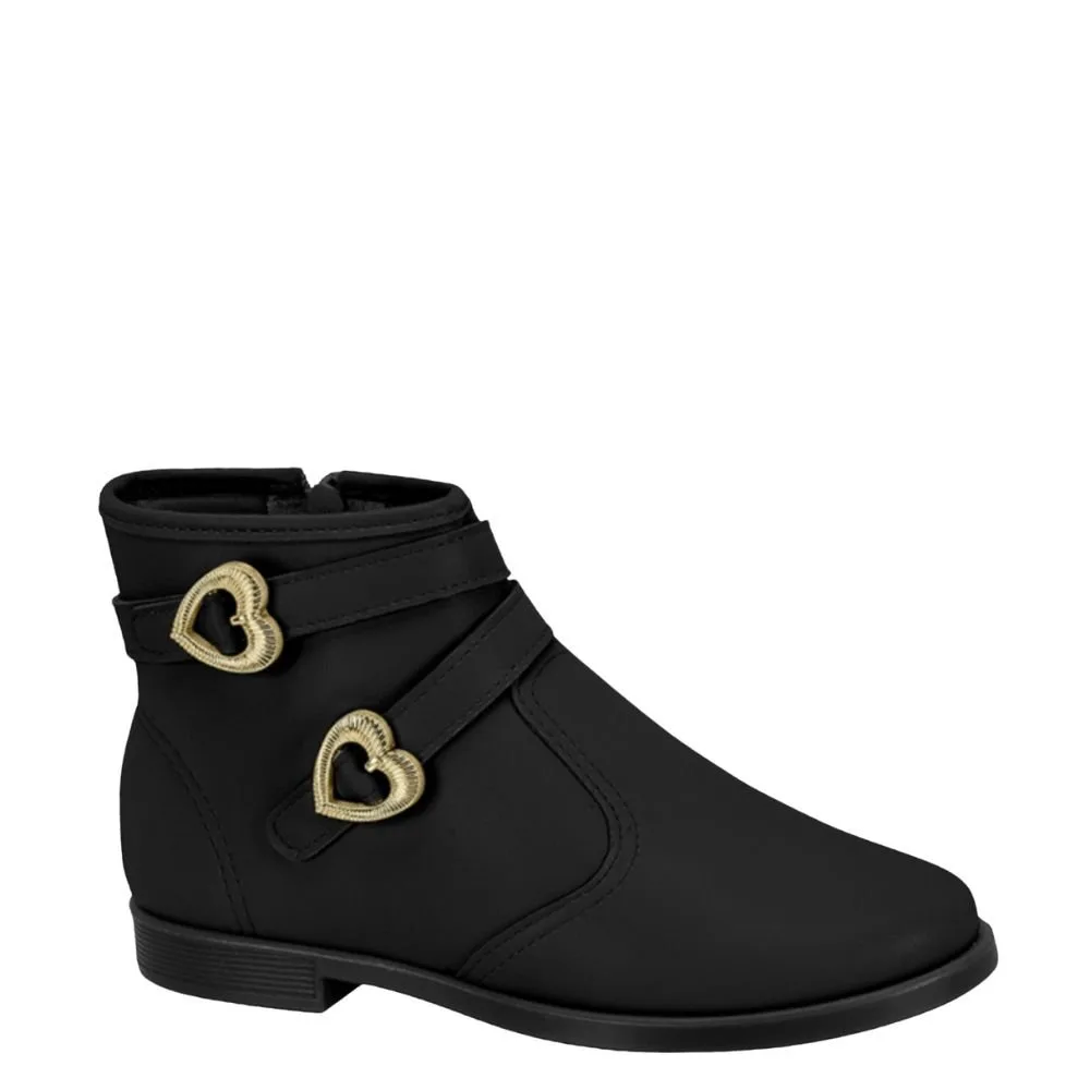 Bota Juvenil Meninas Cano Curto Corações Molekinha 2181.108