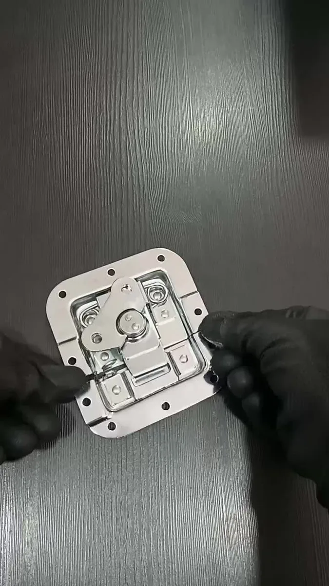 Fecho Para Case Médio Embutido Com Porta Cadeado