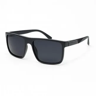 Óculos de Sol Masculino Quadrado Preto UV400 Estilo Premium