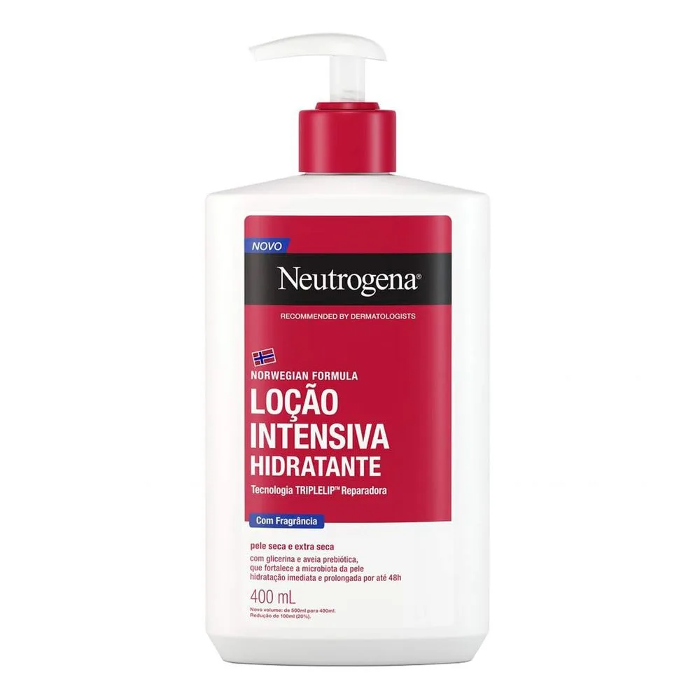 Hidratante Corporal Intensivo Neutrogena Norwegian com fragrância 400mL - Drogarias Pacheco