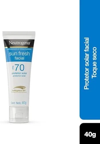 Neutrogena Sun Fresh Protetor Solar Facial, FPS 70, 40g