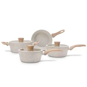 Conjunto de Panelas Sirius Indução Vanilla 4 Peças 4814100 - Brinox