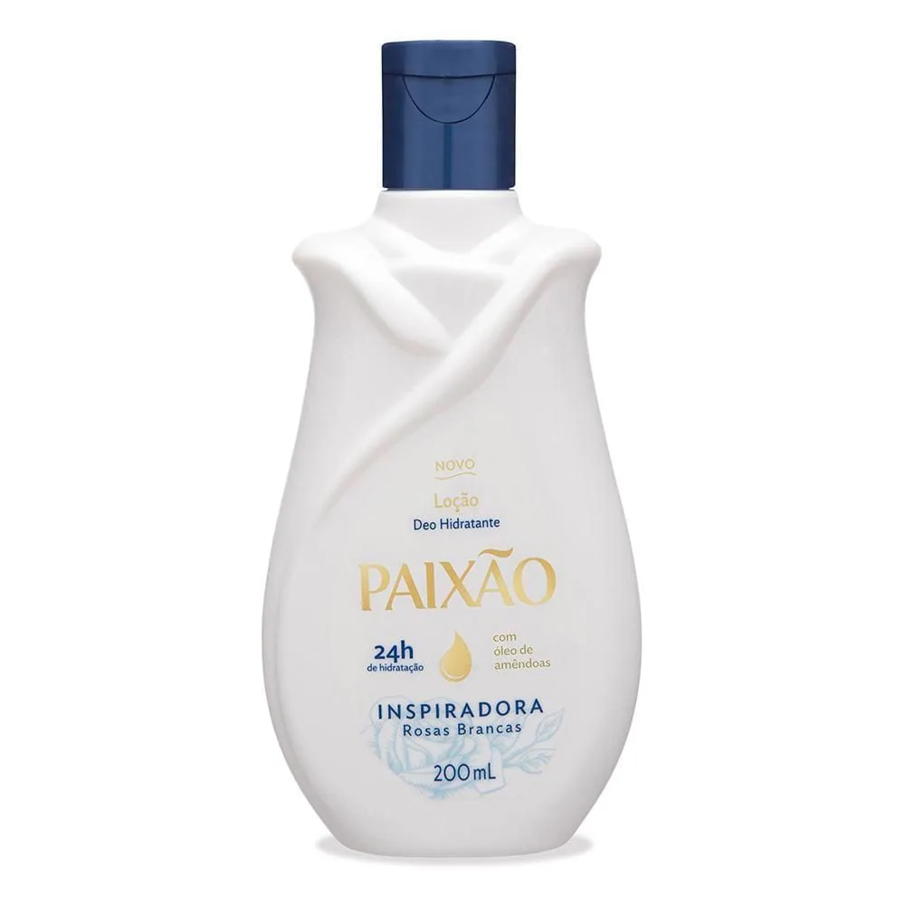 Hidratante Paixão Inspiradora com Óleo de Amêndoas Ação Desodorante 200ml
