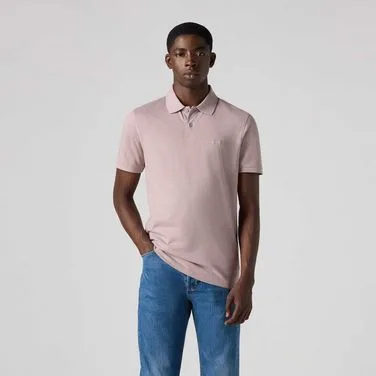 Camisa Polo Levi's® Slim Housemark Lilás Manga Curta