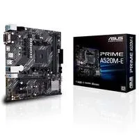 Placa-Mãe ASUS Prime A520M-E, AMD AM4, mATX, DDR4, Preto - 90MB1510-C1BAY0, avaliação 5 estrelas de 5, R$ 399.99 com 9% de desconto no PIX ou 10x de