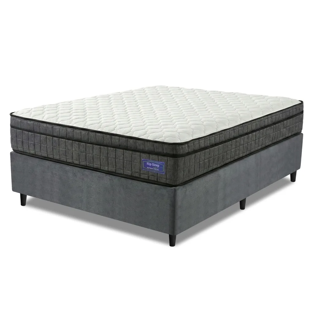 Cama Box Colchão Casal Ortopédico D33 Euro Pillow Ultra 138x188x63cm Apolo