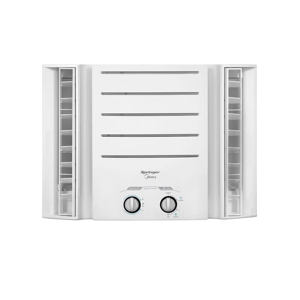 Ar Condicionado de Janela Springer Midea Mecânico Frio 7.500 BTU/h Branco Monofásico QCK075BB - 220V