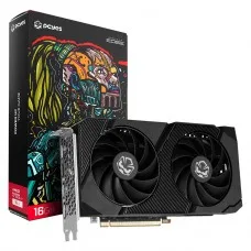 Placa de Vídeo PCYes AMD Radeon RX 7600 XT (Melhor que a RX 7600), 16GB, GDDR6, FSR, Ray Tracing, PVR760016GBPEDF