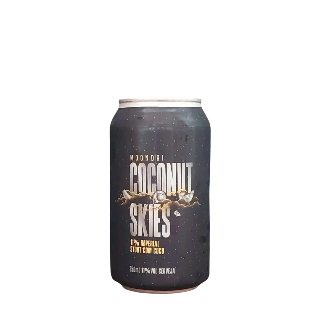 Cerveja Moondri Coconut Skies Imperial Stout com Coco 350 ml