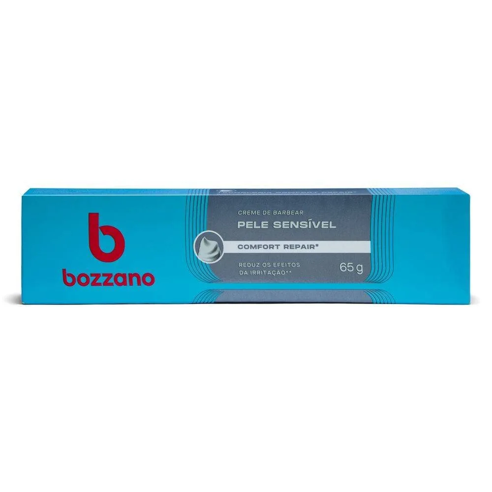 Creme De Barbear Bozzano Pele Sensível Comfort Repair 65g