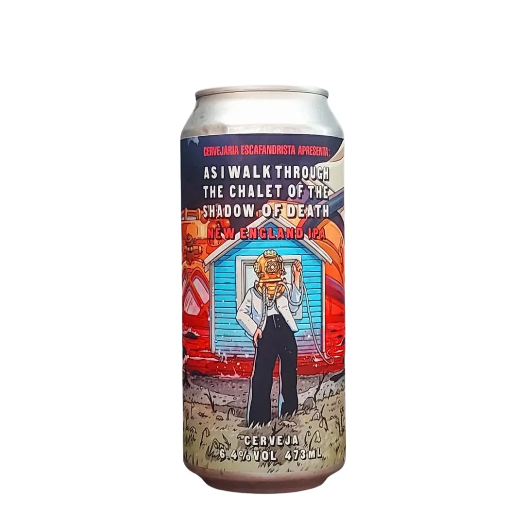 Cerveja Escafandrista As I Walk Through The Chalet of The Shadow of Death New England IPA 473 ml