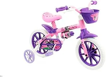 Bicicleta Aro 12 Infantil Menina Cat Nathor
