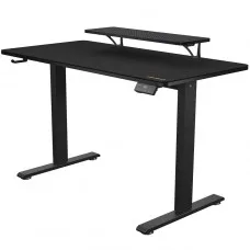 Mesa Gamer Cougar E-STAR 120, Ajuste Elétrico, Suporte Para Headset, Black, 3MSTA1WB.0006