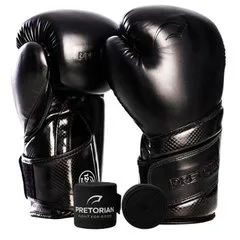 Kit Luva Boxe Muay Thai Elite e Bandagem 3 Metros Pretorian - Treino e Sparring 10oz 12oz 14oz 16oz